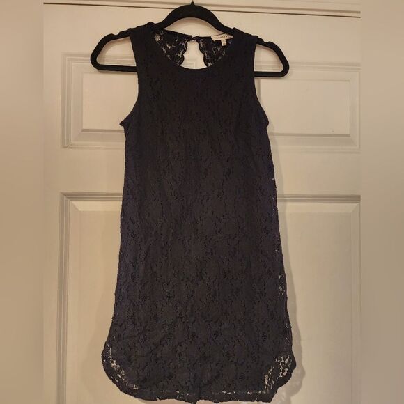 Monteau black layered sleeveless mini dress XS - Picture 1 of 4